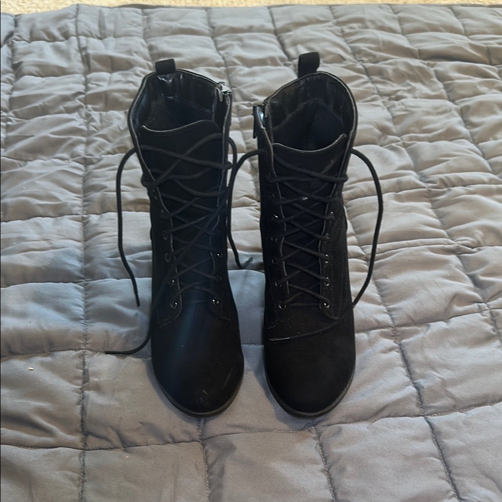 Charlotte Russe Black Boots